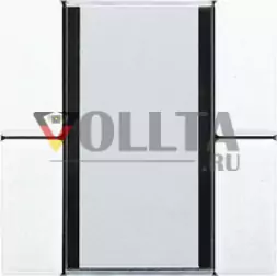 Jung LS42FSW LS990 Радио-настенный передатчик крышка, 2канал. цвет: черный