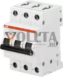 Автоматический выключатель ABB Stotz-Kontakt S203MT-C0,5UC C0,5A 3-полюсный 10кА, 2CDS273065R0984
