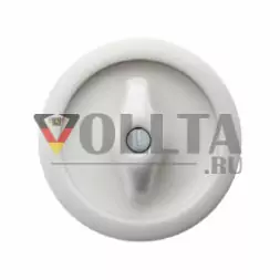Berker 164769 Серия1930 поворотных переключателей крышка, из фарфора цвет:полярная белизна, тон:глянец