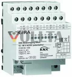 Gira 212800 Бинарный вход 6-канал.24V KNX REG