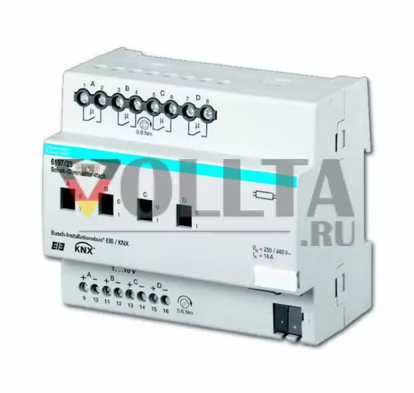 Busch-Jaeger 6197/23 KNX переключатель/диммер/выключатель