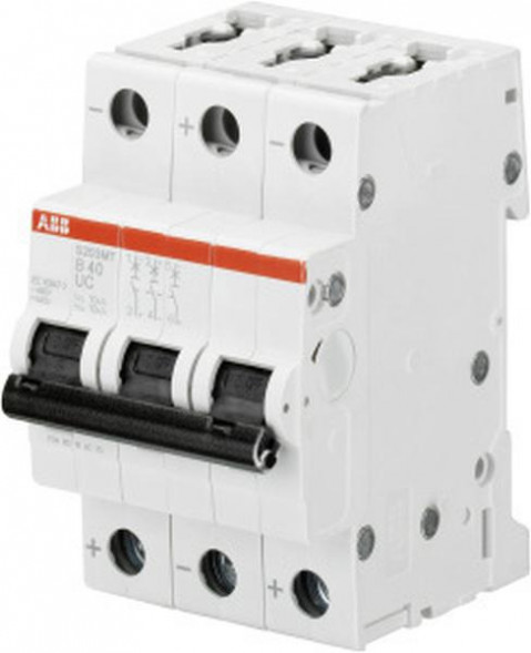 Автоматический выключатель ABB Stotz-Kontakt S203MT-C16UC C16A 3-полюсный, 10 кА, 2CDS273065R0164