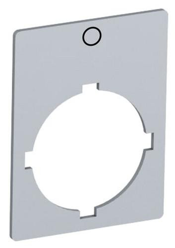 ABB Stotz-Kontakt SK615550-61 0 Текстовая вставка из алюминия, серебро-гр.