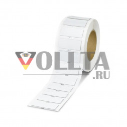 Phoenix Contact 0802728 EMLP (65X25) R белая немаркированная пластиковая этикетка
