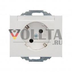 Berker 47287109 K1 SCHUKO-розетка 16А, цвет:полярная белизна, тон:глянец
