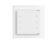 MULLER GS 67.00 knx6 KNX сенсорный датчик | 6-позиционный, контроллер качества воздуха и климата в помещении | студийный белый | 55x55 мм