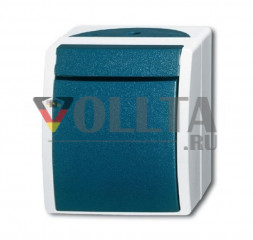 Busch-Jaeger 2621W-53 Ocean Выключатель кнопочный цвет:серый