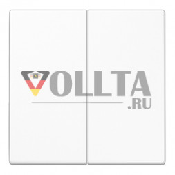 Переключатель Jung SPLS102WW для двухпозиционной кнопки, дюропласт с антимикробным покрытием, серия LS, альпийский белый