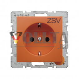 Berker 47431907 S1 SCHUKO-розетка  16А, со штампом ZSV-(центральное безопасное питание)-(центральное безопасное питание)-(центральное безопасное питание)-(центральное безопасное питание)-(центральное безопасное питание)-(центральное безопасное питание)-(ц