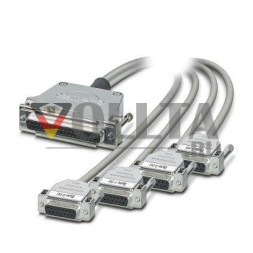 Phoenix Contact 1331981 CABLE-D37F/4XD15F/HF/8M/ETHA Предварительно собранный кабель