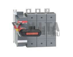 ABB Stotz-Kontakt OS125GD03K, выключатель нагрузки для предохранителя, 3-полюсный, 125 А с ручкой прямого монтажа, 1SCA116878R1001