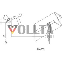 ABB Stotz-Kontakt 7TCA084030R1735 Несущий зажим RM-055