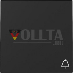 Gira 3286005 Symb.bell Sys.55 черный с качелькой