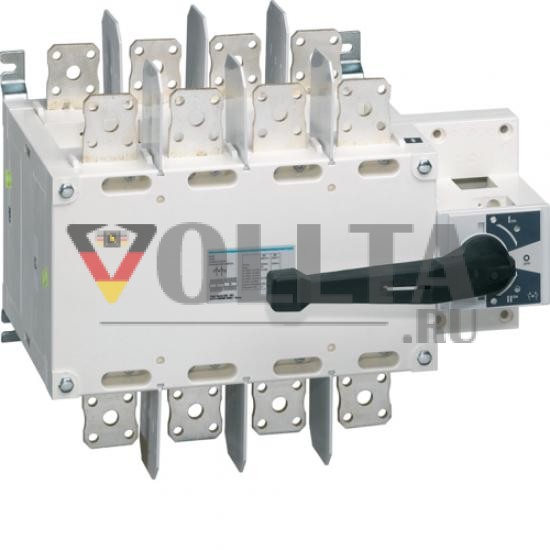 Переключатель Hager HI462 4-полюсный 1250A