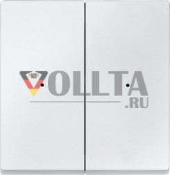 Merten 505219 System M Переключатель радио, CONNECT, крышка, цвет:полярная белизна, тон: матовый