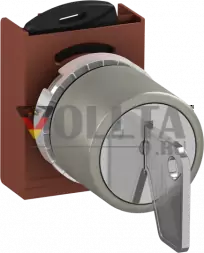 ABB Stotz-Kontakt 1SFA184401R9006 P9MSCD0E95 2-позиционный металлический ключ-переключатель