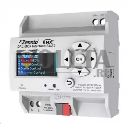 Zennio ZDI-DLI DALIBOX Interface 64/32 REG KNX
