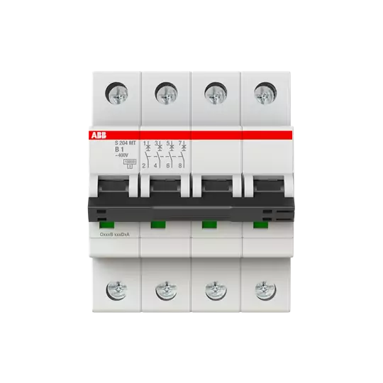 Автоматический выключатель ABB Stotz-Kontakt 2CDS274445R0015 S204MT-B1 B-Char.10kA 1A 4P