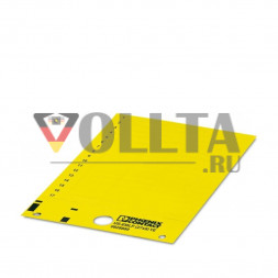 Пластиковая этикетка Phoenix Contact 0830092 US-EMLP (27X8) YE CUS