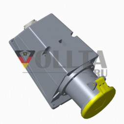 ABB Stotz-Kontakt 363RS4, настенная розетка для поверхностного монтажа, 63 А, IP44 4ч, 3P+E, 2CMA167494R1000