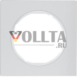 Berker 10112274 рама алюминий/полярно-белый Berker R.3
