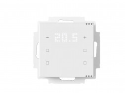 MULLER GS 68.00 knx6 KNX сенсорный датчик | 6-позиционный, дисплей | студийный белый | 55x55 мм