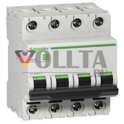 Schneider Electric M9F11403 M9 C60N 4P 3A C IEC60947-2 миниатюрный автоматический выключатель