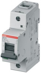 ABB Stotz-Kontakt S801N-B16, высокопроизводительный автоматический выключатель, 16A, B, 400 В переменного тока=Icu 36kA, 690 В переменного тока=Icu 4.5kA, 1P, 2CCS891001R0165