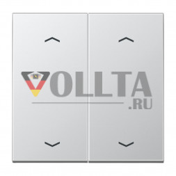 Jung AL2995MP LS990 KNX кнопка, клавиша крышка, цвет: алюминевый