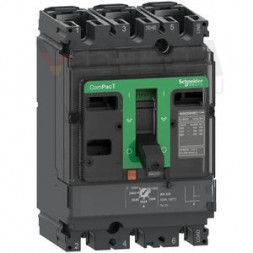 Schneider Electric C10F3MA100 ComPacT NSX100F с автоматическим выключателем в литом корпусе MA100 3P3D 100A 36kA