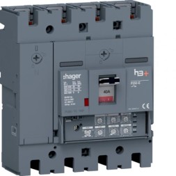 Автоматический выключатель Hager HET041JR h3+ P250 4P4D 40A 70kA