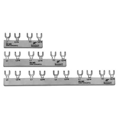Busch-Jaeger 4TQA750360R1015 3P 10mm2 15 контактов вилочная шина