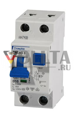 Doepke 09932104 DRCBO3 B16/0,03/1N-A FI/LS- комбинация