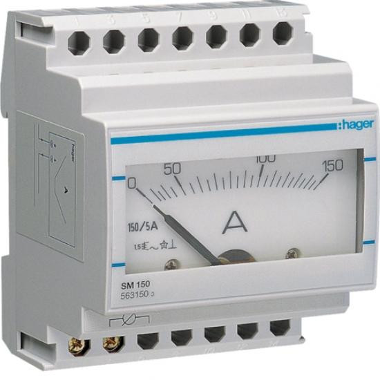 Амперметр Hager SM150 для измерения трансформатора, аналог