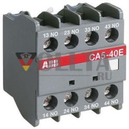ABB Stotz-Kontakt CA5-04E, блок вспомогательных контактов 4-полюсный, 1SBN010040R1004