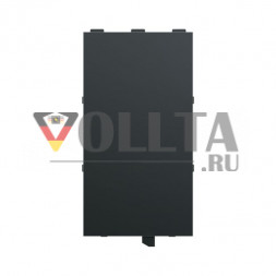 Busch-Jaeger 2CKA006330A0110 SLB/A.0.11-885 RTR большая черная матовая крышка