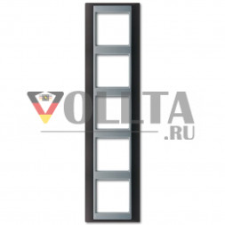 Jung AP585ANTAL A plus рамка пятерная цвет:антрацит