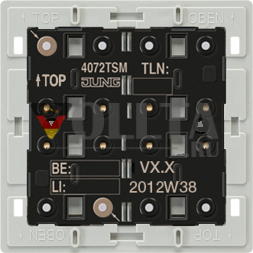 Модуль кнопочный Jung 4072TSM KNX стандартный, 2-х канальный, стандартный, F40