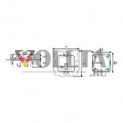Berker 75040001 KNX Шинный соединитель