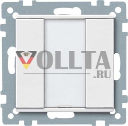 MERTEN 627519 Кнопка односторонняя полярно-белая Система M