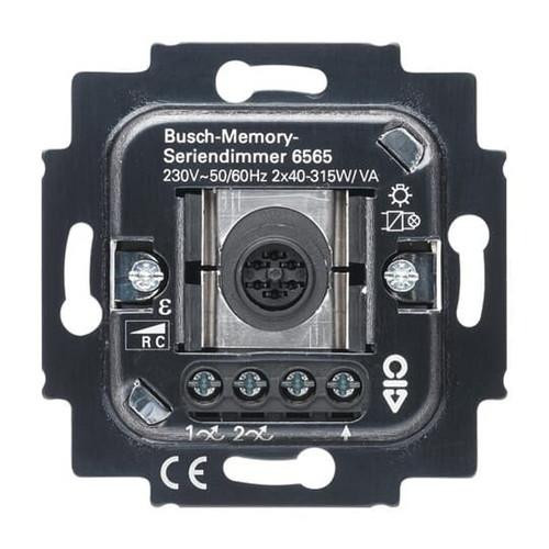 Сенсорный диммер серии Busch-Jaeger 6565 U, UP, RC, 45-315 Вт