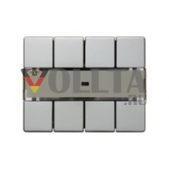 Berker 75168743 Arsys Клавишный сенсор световых сцен  цвет: благородная сталь