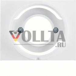 Berker 11677009 Центральная часть для светового сигнала E14 полярно-белый, глянцевый Berker K.1