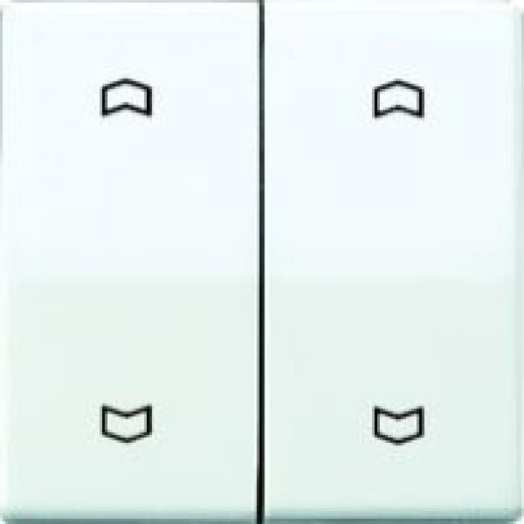 Jung AS591-5MP AS500 KNX кнопка, клавиша крышка, цвет: кремово-белый