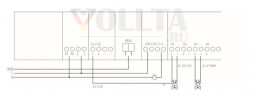 Theben 4900374 HMT 12 S KNX актуатор отопления