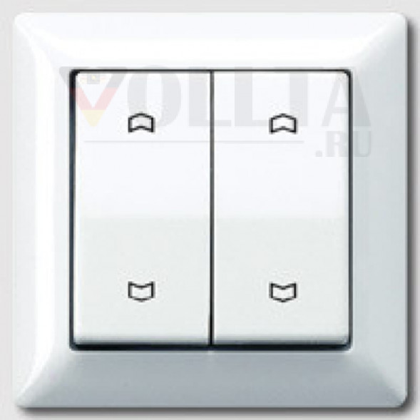 Jung AS590-5MP AS500 KNX Doppeltaster полная плата цвет: кремово-белый