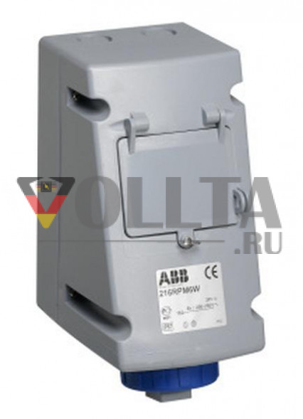 Настенная розетка ABB Stotz-Kontakt 216RPM4W AP, 2CMA168196R1000
