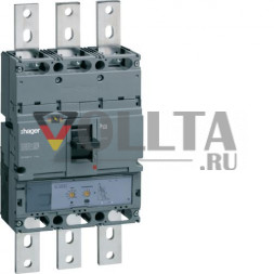 Автоматический выключатель Hager HNE970H h1000 3-полюсный 50kA 1000A LSI