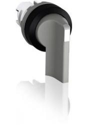 ABB Stotz-Kontakt M3SS5-10U, селекторный переключатель, серый, двухсторонний возврат в положение B, 1SFA611214R1007