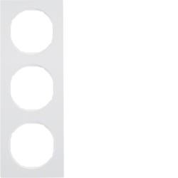 Berker 10132289 рамка полярная белизна, глянцевая Berker R.3
